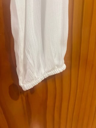 Blusa Stradivarius Blanca Talla XS