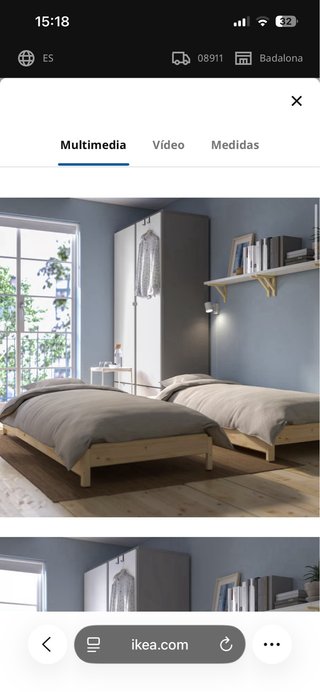 Camas apilables 80x200