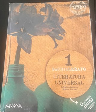 Literatura Universal, 1 Bachillerato