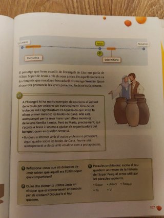 Religió Catòlica 4t Primària LA Àgape