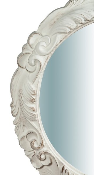 Specchio da parete verticale/orizzontale in legno
