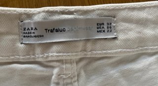 Pantalones cortos blancos Zara