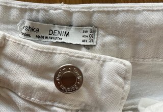 Pantalones cortos blancos Zara