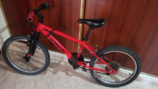 Bicicleta Infantil Roja BTWIN