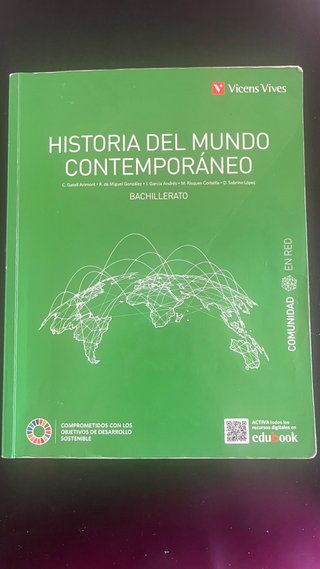 Historia del mundo contemporáneo 1 Bachillerato