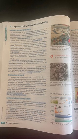 Historia del mundo contemporáneo 1 Bachillerato