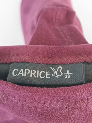 Stivali Caprice donna bordeaux
