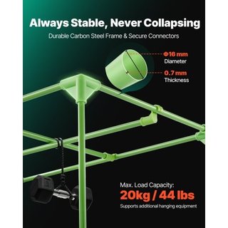Grow Box Indoor, 120 x 60 x 180 cm, 600D Alta Rifl