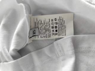 Camiseta GAUDI manga corta blanca y dorada