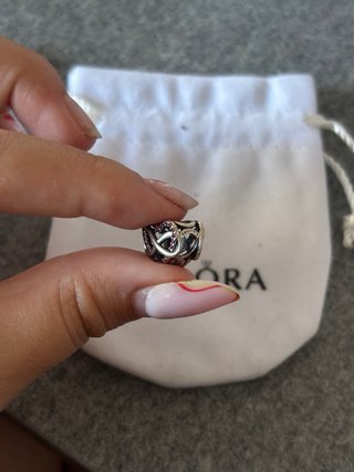 Charm Pandora Corazón Infinito Rosa