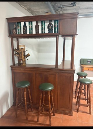 Barra de madera maciza
