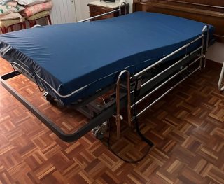 Cama articulada eléctrica con colchón