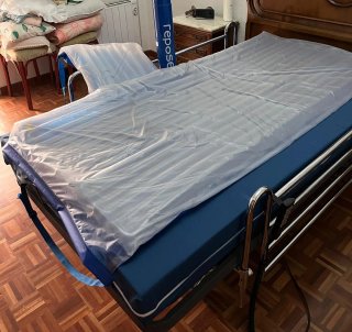 Cama articulada eléctrica con colchón