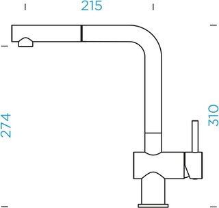 Rubinetto da cucina SCHOCK Epos