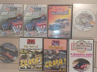 Lotto DVD e VHS Rally Campionato Italiano e Mondia