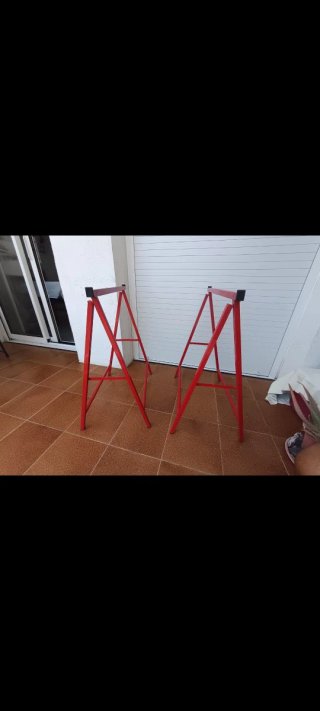 CABALLETES PLEGABLES METÁLICOS