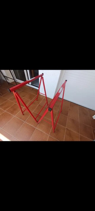 CABALLETES PLEGABLES METÁLICOS