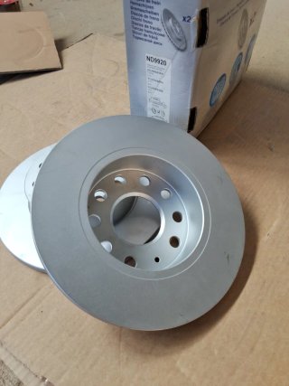 Discos de freno Norauto ND9920 Traseros