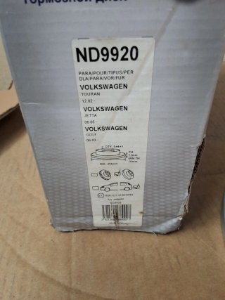 Discos de freno Norauto ND9920 Traseros