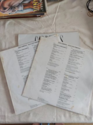 Disco LP Carreras Bravo! Doble