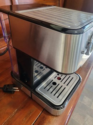 Macchina Caffè Gaggia con scritte in koreano