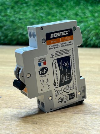 Interruptor automático 3KA PH+N 2A DEBFLEX