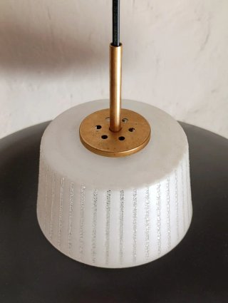 Gran Lámpara de techo diseño Francia - Vintage 50s