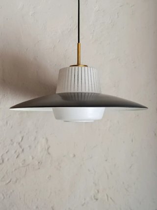 Gran Lámpara de techo diseño Francia - Vintage 50s