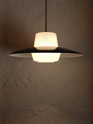 Gran Lámpara de techo diseño Francia - Vintage 50s