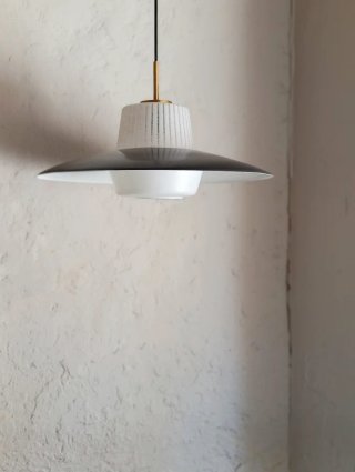 Gran Lámpara de techo diseño Francia - Vintage 50s
