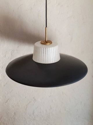 Gran Lámpara de techo diseño Francia - Vintage 50s