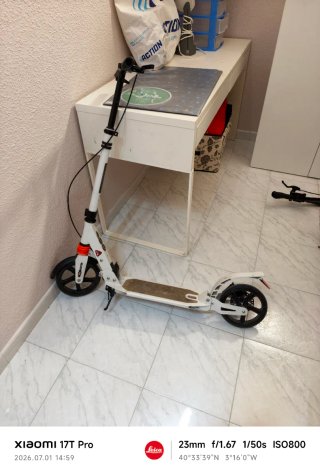 Patinete en buen estado