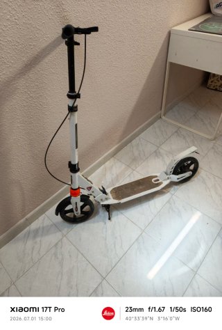 Patinete en buen estado