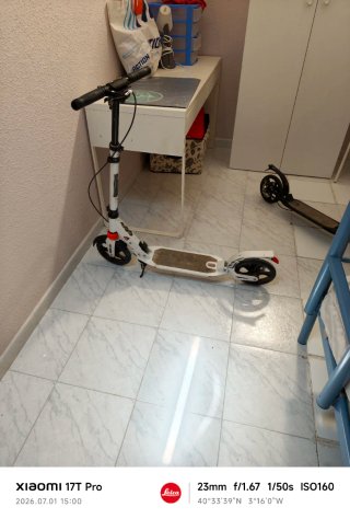 Patinete en buen estado