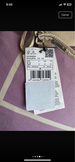 Mini Cartera Mango efecto piel cocodrilo