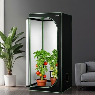 Grow Box Indoor, 80 x 80 x 180 cm, 600D ad Alta Ri