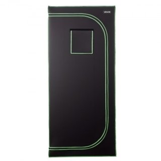 Grow Box Indoor, 80 x 80 x 180 cm, 600D ad Alta Ri