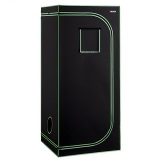 Grow Box Indoor, 80 x 80 x 180 cm, 600D ad Alta Ri