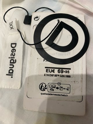 Blusa Desigual Hombros Descubiertos Floral