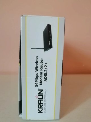 Router Modem Wireless Kraun 54 Mbps ADSL2/2+