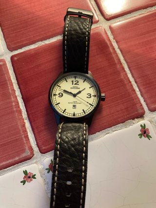 Reloj DURAH EXOUSE Cuarzo Negro/Beige