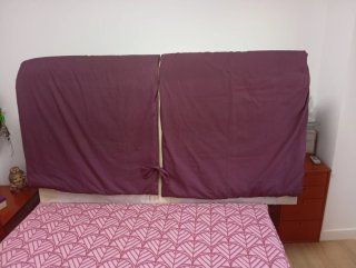 Dormitorio matrimonio con sinfonier,cómoda,espejo.
