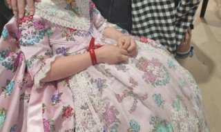 Vestido Fallera Niña 8-9 Años