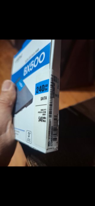 Disco SSD Crucial BX500 240GB SATA III 2.5" Nuevo