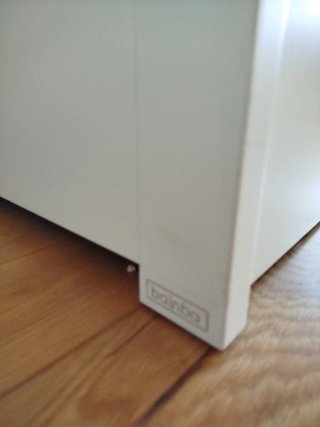 Cama nido Bainba madera lacada en blanco.