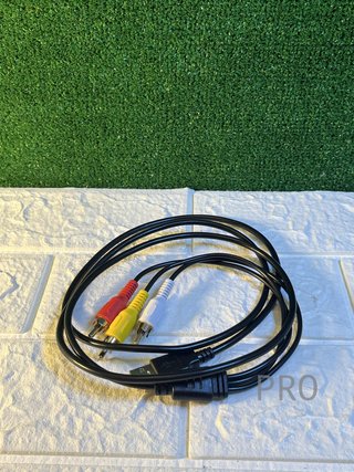 Cable USB macho a 3 RCA macho