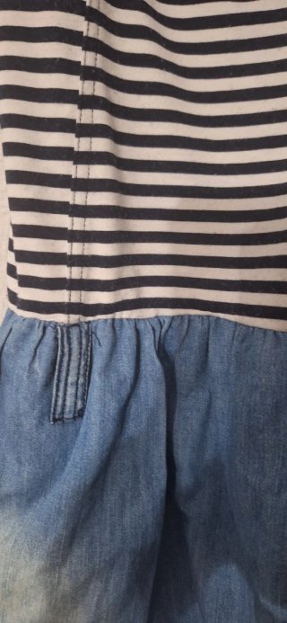 Vestido marinero falda globo