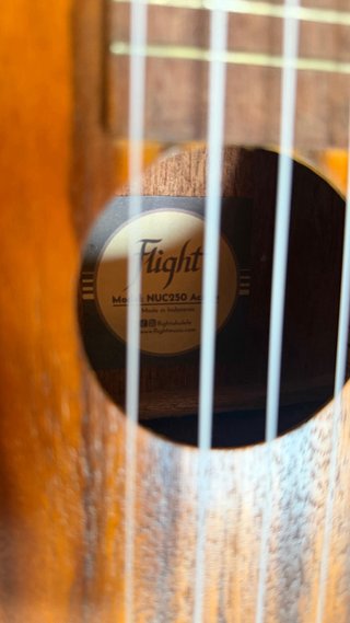 Ukelele Flight NUC250 Concierto + Funda