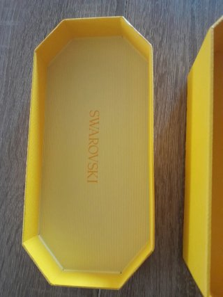 Scatola Swarovski Gialla
