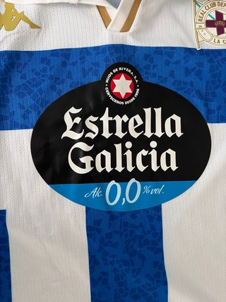 Camiseta Kappa Deportivo La Coruña Talla M